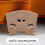 5 Pieces Maple 4/4 Full Size Violin Bridge Qin Code Violin Accessories 3