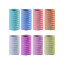 80 silicone wristbands, rubber wristbands, silicone wristbands for adults and children, sports wristbands, glow-in-the-dark wristbands