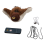 Rechargeable plush bird toy for kittens with chirping sounds and fluttering function 2