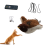 Rechargeable plush bird toy for kittens with chirping sounds and fluttering function 3