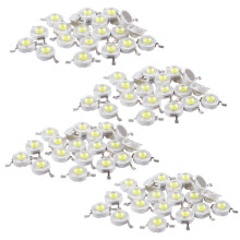 80 Hochleistungs-LED-Strahler (2-Pin, 3 W, weiß, 170–190 lm, 6000 K)