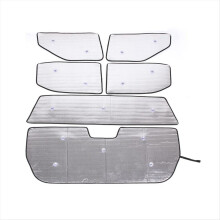 Car Windshield Sunshade Set Sunshade Side and Rear Window Shade Cover