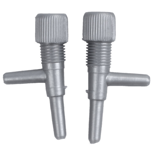 60 pcs. Aquarium Fish Oxygen Air Hose Flow Control Valve Grey 2