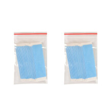 72 stuks / lot Sterke pruiktape, dubbelzijdig klevende haarbanden, waterdicht voor toupee/kantpruiken,