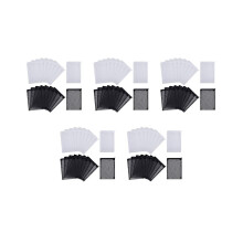 80 stuks aquariumfilterzakjes van gaas, nylon filterzakjes met ritssluiting (voor deeltjes, actieve