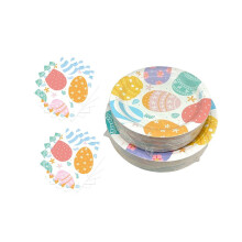 75Er-Packung für 25 Osterteller, Servietten, Dessertteller, Perfekt für Zuhause, BüRo, Restaurants, Schulen