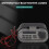 Motorrad-Audiosystem, wasserdicht, Bluetooth, TF, MP3-Musikplayer-Kit 2
