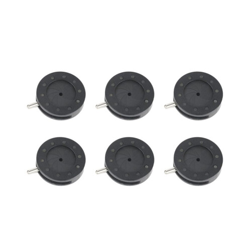 6X Manual Aperture Adjustable Mechanical Iris Aperture Iris Aperture for Digital Camera Microscope Iris Lens SK12 1