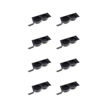 8x Getränkehalter für Rechtslenker der E39 5er Reihe 525i, 528i, 530i, 540i, M5 (1997–2003), tragbarer