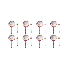 8X Kids Percussion Lollipop Drum, 6 Zoll