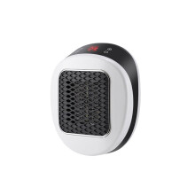 Elektrische ventilatorkachel, draagbare wandventilatorkachel met afstandsbediening, snelle verwarming