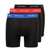 (L)Calvin Klein Men's boxer Shorts 3pcs Pack Black