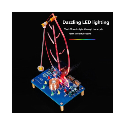 Electronic DIY swing kit Electromagnetic swing induction Teaching and practical training Welding assembly DIY kit 2