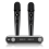 Wireless microphone system, dynamic handheld microphones, dual wireless 1