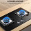 8 Pieces Gas Stove Knob, 8mm Stove Control Switch Range Oven Knobs Cooktop Burner Knob for Kitchen Replacement 2