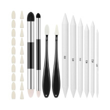 9 paper blending stumps for drawing, blending pencils, drawing and art stumps for students, artists, charcoal sketches
