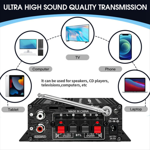 New Class 350 audio power amplifier 1
