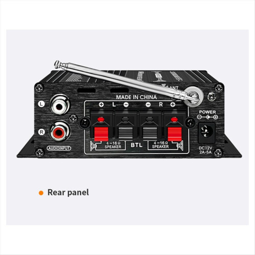 New Class 350 audio power amplifier 2