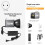 Portable 60W Pro-COB photo studio light with EU plug 2