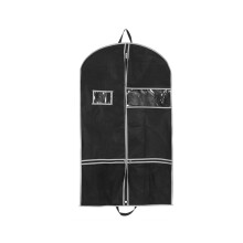 Reise-Anzugtasche, Kleidersack für Herren, atmungsaktive Kleidersack mit 2 Netztaschen und 1 PVC-Tasche