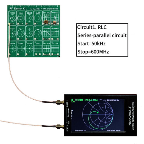 -Demokit -F -Testboard HAM vector network test 2