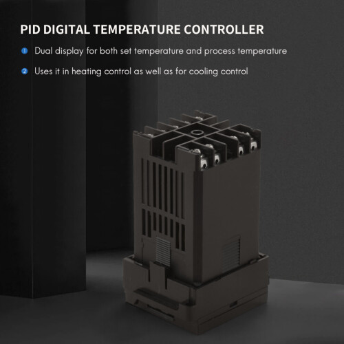 Digital temperature controller with multiple inputs REX-C100 Professional Alarm 0-400 for the chemical industry 1