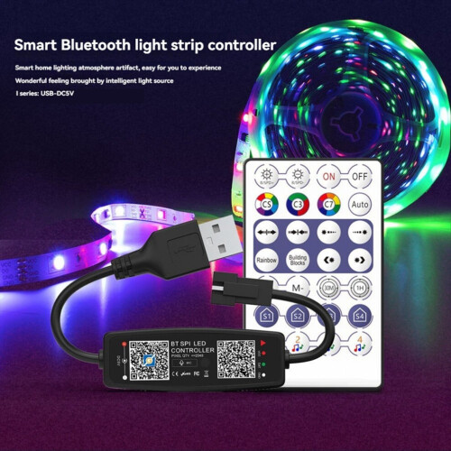 WS2812B Controller Remote Control Music APP Control USB 5V 2