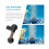 Aquarium Plastic Aquarium CO2 Diffuser Tessellator Atomizer Dual Suction Cup 3