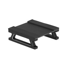 Display-Arbeitsständer, Montagestation für 1/28 RC Auto, Modellauto-Reparaturständer, Schwarz