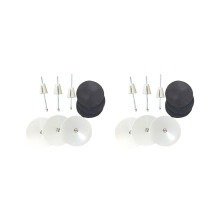 Replacement thread holder/storage disc for thread stands for industrial sewing machines, set of 6