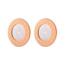 Adjustable ruler for drawing circles, professional drawing tool for round circles, measuring ruler (2 pieces)