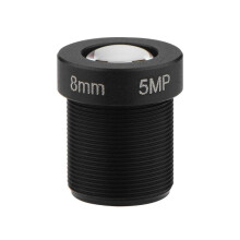 Einplatinen-Computerobjektiv, 8 mm, 5 MP, HD-Netzwerk, Multifunktional, Praktisch, Praktisch, Tragbar, SicherheitsüBerwachungsobjektiv