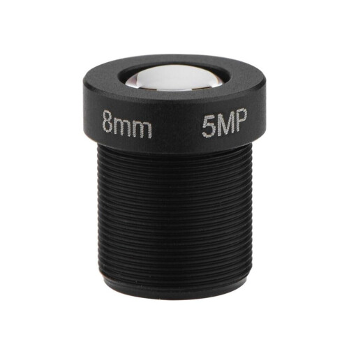 Single-board computer lens, 8 mm, 5 MP, HD network, Multifunctional, Practical, Portable, Security surveillance lens