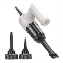 Car 4-in-1 Vacuum Cleaner Cordless Fast Charging High Suction Power White