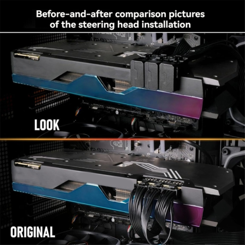 8-stifts PCIe 3.0 GPU-nätadapter för stationär grafik, A 1