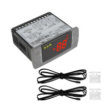 Ersatz für den Temperaturregler XR06CX-4N1F1, ideal für gewerbliche Kühlschränke (120 V, 50–60 Hz),