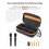 Draagbare microfoonopbergkoffer voor PartyBox - Stevige reisorganizer, A 3