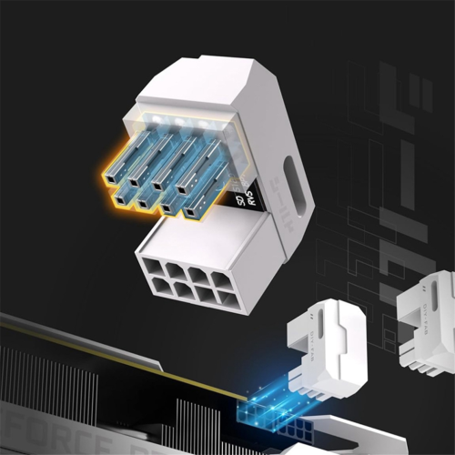8-stifts PCIe 3.0 GPU-nätadapter för stationär grafik, A 2