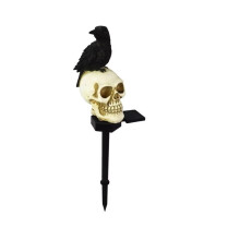 Halloween-Außenlicht, Skelett, Geist, Horror, Grimasse, Party-Dekor für Hof, Haus, Urlaub, Beleuchtung, Gartendekoration A