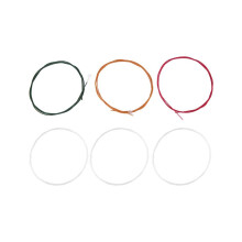 IRIN C105 Regenbogen-Gitarrensaiten Nylonkern Mehrfarbig beschichtete Kupferlegierung für akustische