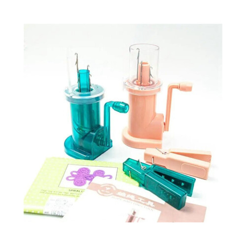 DIY hand knitting mill, knitting machine, bobbin knitter, yarn winder, tools for sweaters, bracelets, 2