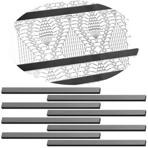 8-piece knitting chart keeper magnet replacement set - B 1