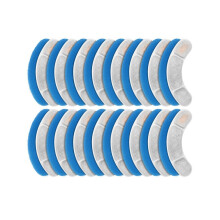 Ersatzfilter für Katzentrinkbrunnen WF050 und WF100, Dreifachfilterung, 16er-Set