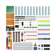 ESP32/ESP8266 Electronic Component Kit Fun DIY Kit with Power Supply Module Breadboard for R3