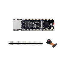 ESP32-S3 Ethernet-utvecklingskort med OV2640-kamera, stöder PoE dual-core plattbelastningsgränssnitt