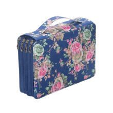 Pencil case with compartments for school, pencil case, large capacity, stationery, pen box, organizer, large pencil case set C