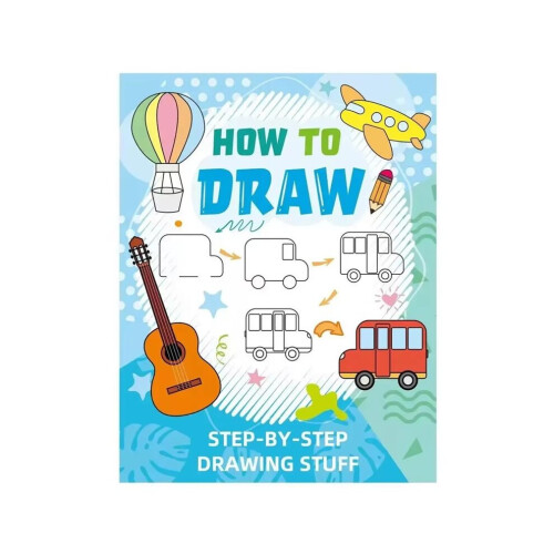 Graffiti Coloring Book: Step-by-Step Instructions for Children - 48 Creative Patterns - Learning Material for the Classroom