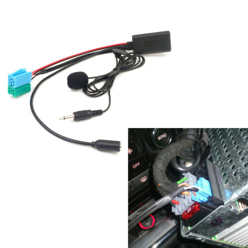 6+8 pin Bluetooth audio cable microphone adapter for 2007+ 2