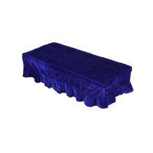 Piano bench cover, Golden velvet, Double piano bench cover, Dustproof, Thickened piano bench cover, Guzheng piano bench cover, B