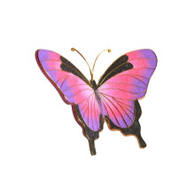 Fijne emaille schilderset, handgemaakte 3D vlinderdecoratie cadeau, doe-het-zelf handwerkmaterialen